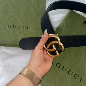 AUTHENTIC!! GG Marmont Gucci belt!